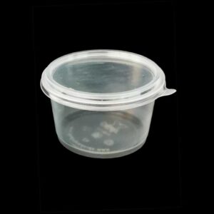 120/500ml Clear Container With Lid “XPRO” – 40 pieces