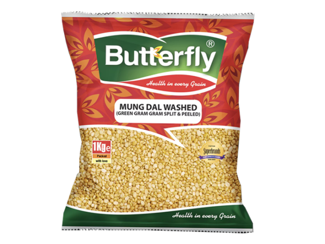 Butterfly Mung Dal Washed Split 1KG
