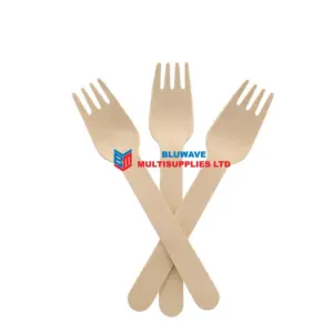 Wooden Forks - pack of 100pcs